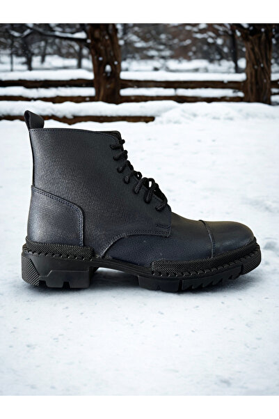 GÜR MODA AYAKKABI ΜΠΟΤΕΣ ΜΕ ΦΕΡΜΟΥΑΡ ΑΝΤΙΟΛΙΣΘΗΤΙΚΗ ΣΟΛΑ ΖΕΣΤΗ ΕΠΕΞΕΡΓΑΣΙΑ ΑΝΤΙΚΡΥΟ ΜΠΟΤΕΣ ΑΠΟ ΓΝΗΣΙΟ ΔΕΡΜΑ