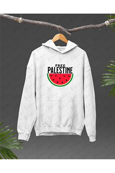 Nulivez هودي كبير الحجم للجنسين بتصميم فلسطيني مطبوع عالي الجودة