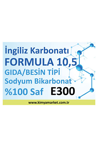 FORMULA ONBUÇUK Gıda Tipi İngiliz Karbonatı 1 kg - E500
