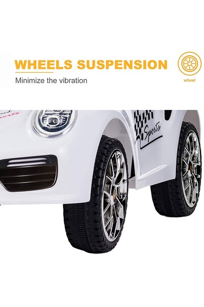 NOVOKIDS NOVOKIDS™ Beetle Mini Car, White