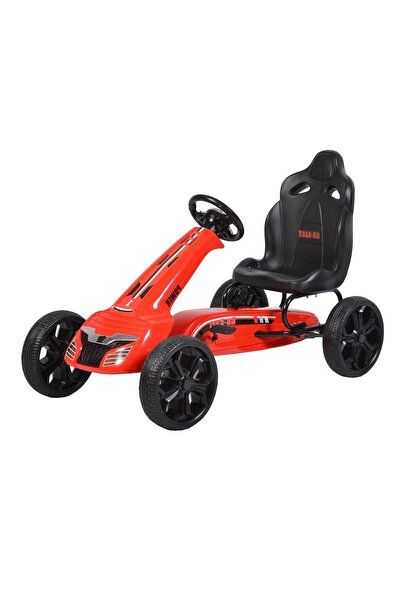 NOVOKIDS Kart cu pedale pentru copii NOVOKIDS® Olympic Kart PRO, Rosu