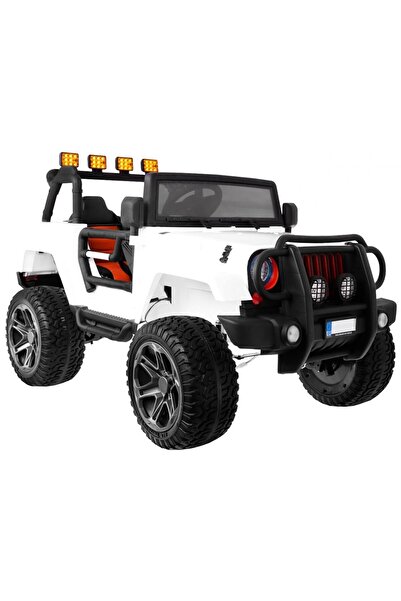 NOVOKIDS Masinuta Electrica cu acumulator pentru copii NOVOKIDS™ Jeep 4X4 PRO, Alb
