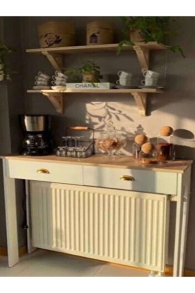 Home VİPAHŞAP NEF KAHVE KÖŞESİ PETEK GİZLEME BAMBOO/BEYAZ RENK (120*38*93)