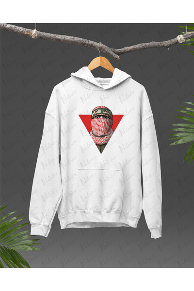 Nulivez هودي كبير الحجم للجنسين بتصميم فلسطيني مطبوع عالي الجودة