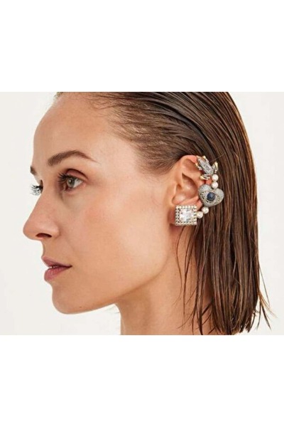 CHARMLUCKY TASARIM GÖZ KIKIRDAKLI KÜPE