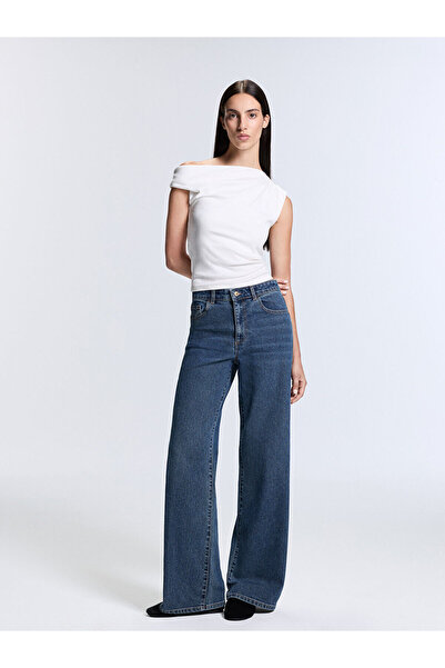 LC Waikiki Pantaloni de blugi pentru femei Özmarka New Season Wideleg