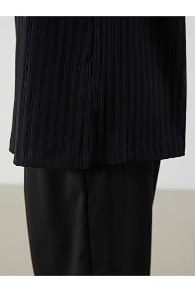 LC Waikiki Özmarka Yeni Sezon Bisiklet Yaka Fitilli Kadın Tunik