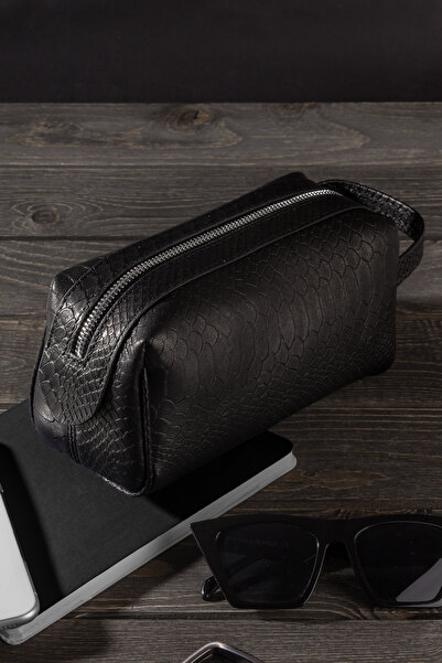 fubileather Genuine Leather Men's Handbag Minimal Travel and Daily