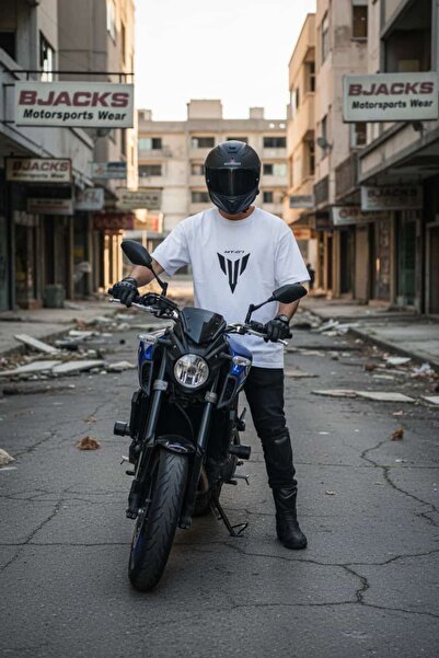 BJACKS Motorsports Wear Tricou premium în stil iconic, special pentru pasiona...