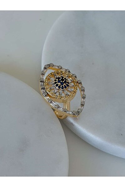 CHARMLUCKY Stone Large Eye Ring