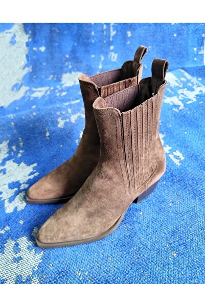 Of&Off KADIN HAKİKİ DERİ KLASİK BOT