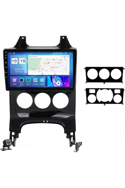 podofo Dedicated Android Navigation Peugeot 3008 2009-2015, Wireless Carplay and Android auto 2 GB RAM 32 ROM,