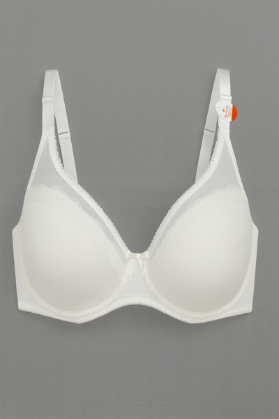 SATTENS Σουτιέν AYSEMIN μεγάλου μεγέθους με ενδιάμεσο στήριγμα, μεγέθους C, χωρίς επένδυση