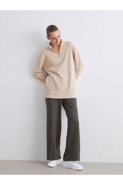 LC Waikiki Γυναικείο Φούτερ LCW ECO με ελαστική μέση