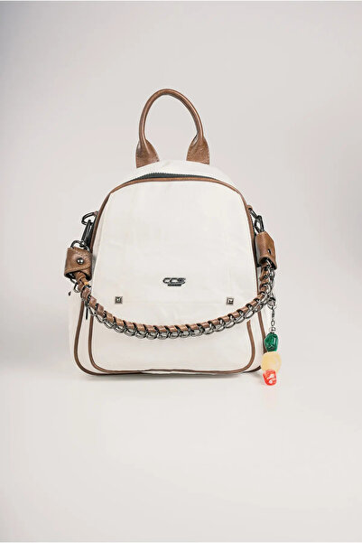 ÇÇS Women's Zipper Closure Leather Shoulder and Backpack