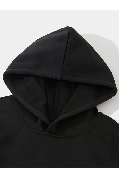 Gofeel Mona Lisa Black Hat Printed Sweatshirt