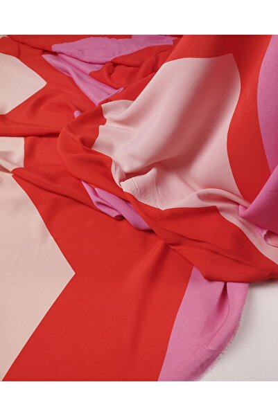 Kumaş Parça Model geometric din viscoză marocană (lățime 135 cm x lungime 250...