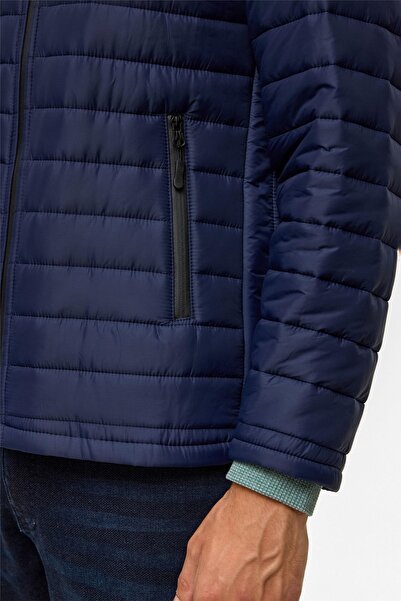 SÜVARİ Quilted Men's Coat Mn2008700517 Navy Blue