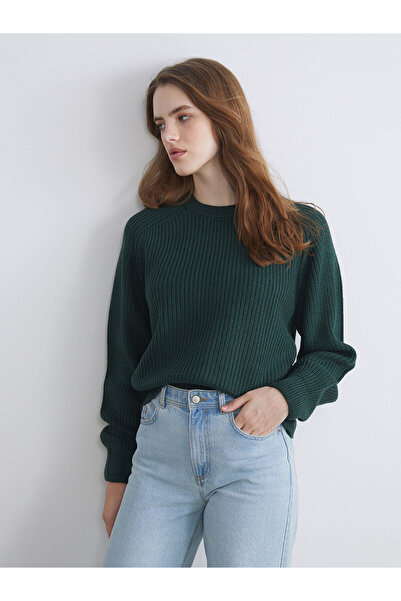 LC Waikiki Pulover de tricotat pentru femei Özmarka New Season guler rotund