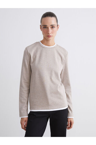 LC Waikiki Γυναικείο φούτερ με λαιμόκοψη