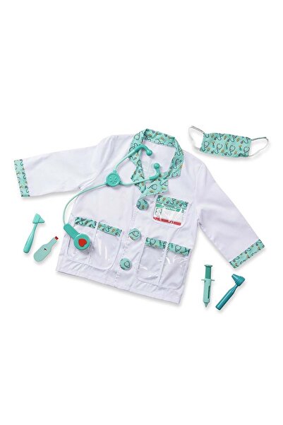 Melissa & Doug 6-Piece Doctor Role Play Costume Set