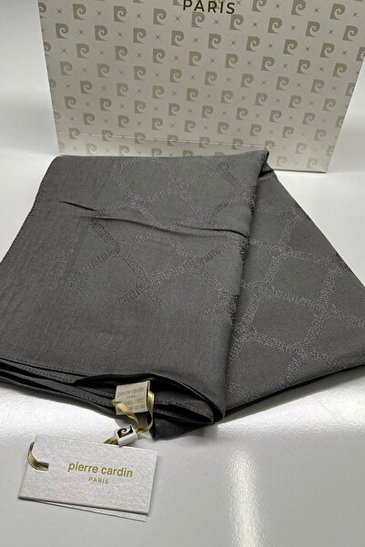 PİRAMİT Lyocell Monogram Shawl 1080800-912 Anthracite