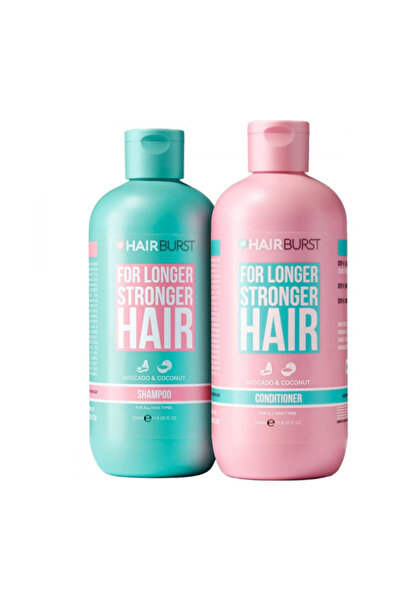 Hairburst هيربيرست شامبو وبلسم الشعر لتطويل وتقويه الشعر قطعتين 350 مل