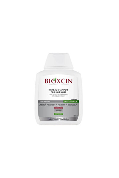 Bioxcin Bioxsine Herbal Hair Shampoo 300ml for Hair Loss and Oily Hair