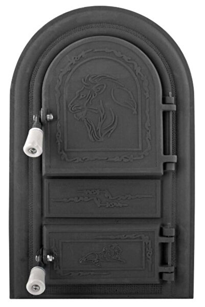 Evotools Leo Fireplace Door - Door height 555 mm Door width 345 mm