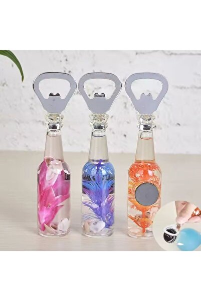 TARIK HOME Şişe Tasarımlı Soda , Gazoz Açacağı , Şişe Açacağı , Magnetli , De...
