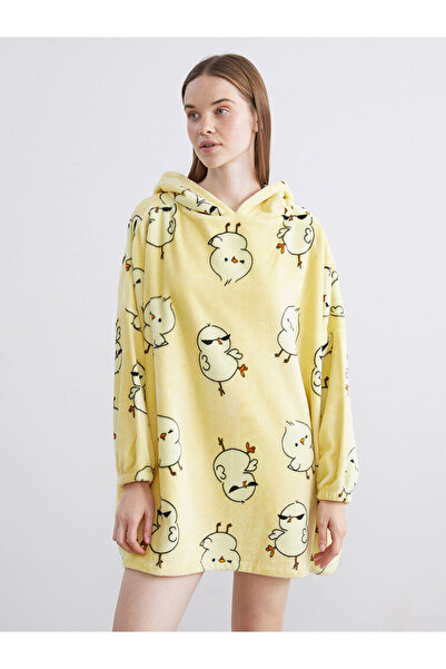 LC Waikiki Γυναικεία πιτζάμα με κουκούλα Oversize (W5)