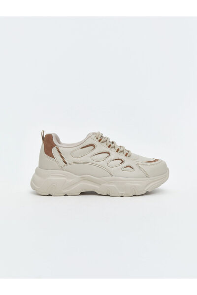 LC Waikiki Peak Yeni Sezon Bağcıklı Kadın Spor Ayakkabı