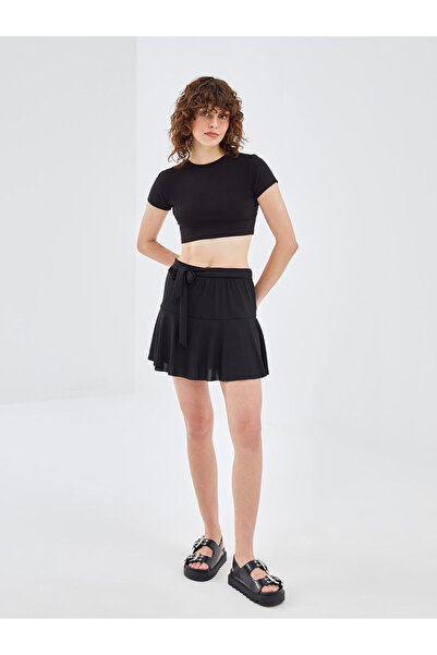 LC Waikiki Fusta dreaptă pentru femei LCW cu talie elastică