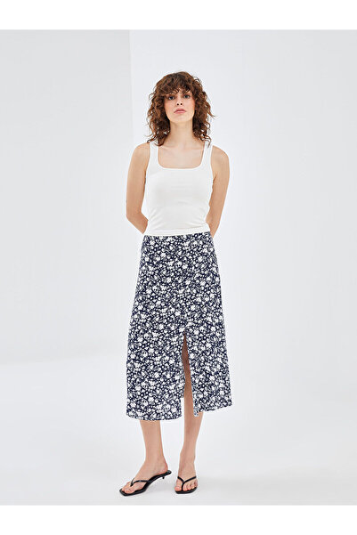 LC Waikiki Γυναικεία φούστα με ελαστική μέση και σχέδιο BLAİS