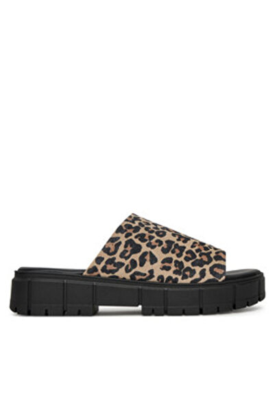 Tamaris Γυναικείες σαγιονάρες καφέ TAMARIS-1-27252-42 360 LEOPARD