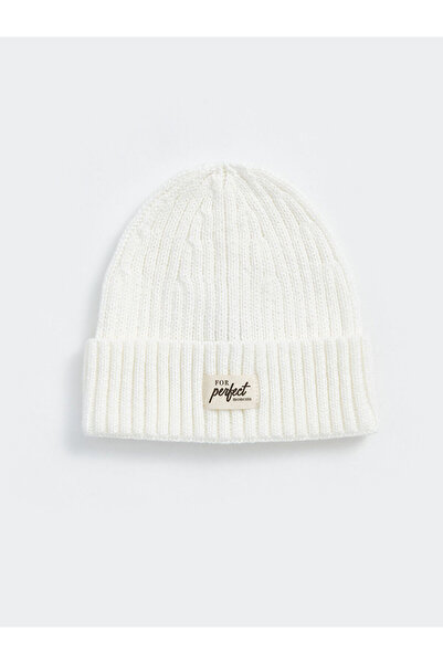 LC Waikiki Textový tištěný dámský baret