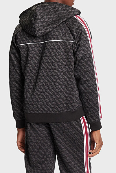 Guess Parimo 4G Logolu Relaxed Fit Kapüşonlu Fermuarlı Sweat Z5BQ13K2042 Erkek SWEAT Z5BQ13 K2042 FJ