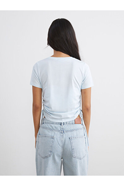 LC Waikiki Tricou pentru femei Vision New Season guler rotund cu șnur