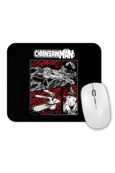 Toyaso Аниме подложка за мишка „Човекът с верижната резачка“