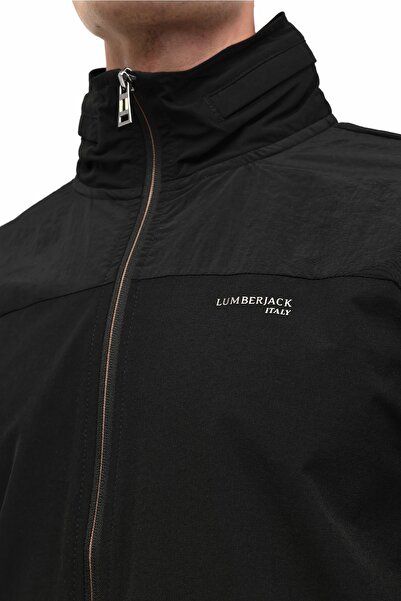 lumberjack ML SAVA 18ITL-811 5PR Siyah Erkek Eşofman Üstü