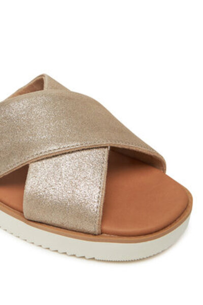 Toms Γυναικείες σαγιονάρες ασημί TOMS-10021991 ΑΣΗΜΙ