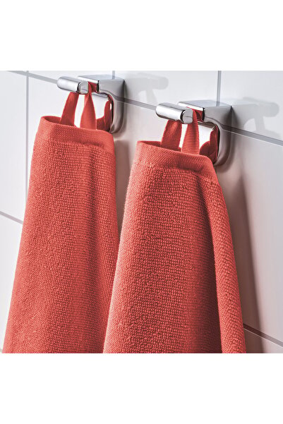 IKEA VÅGSJÖN Bath sheet, orange-red, 100 x 150 cm