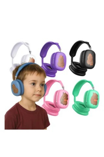 Generic Cute Bear Shape Wireless Headphones for Kids