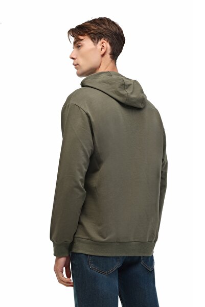 lumberjack MB SN73 HOODIE 5PR Haki Erkek Sweatshirt