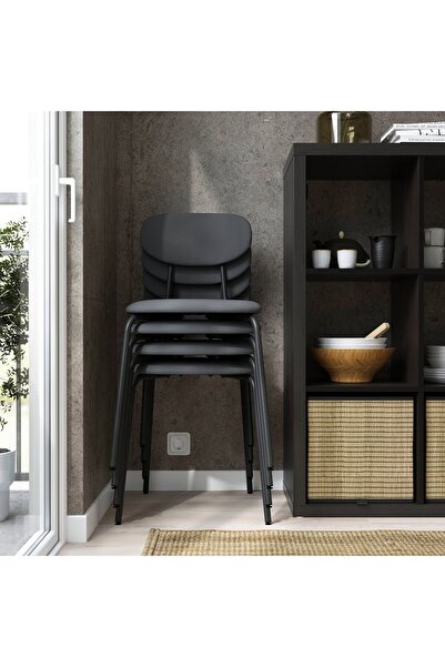 IKEA SANDSBERG Chair, anthracite/Remmarn anthracite