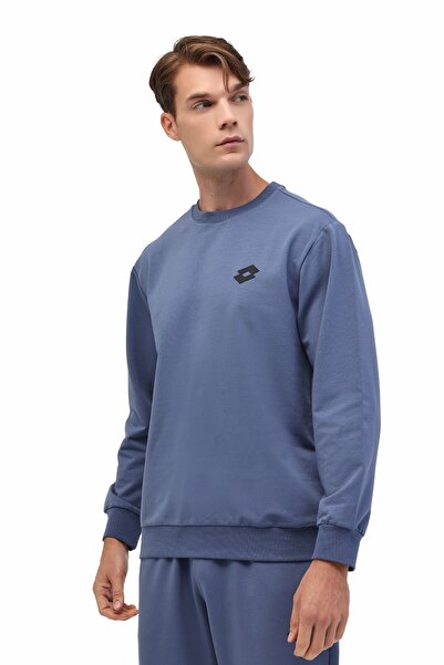 Lotto M-WATTS CNECK 5PR Mavi Erkek Sweatshirt