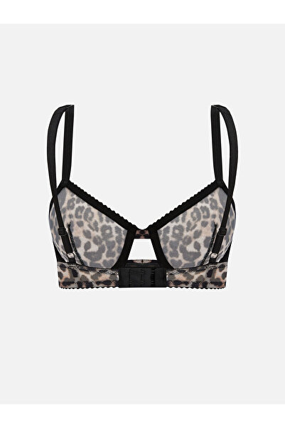 LC Waikiki Özmarka Новий сезон Бюстгальтер-футболка з леопардовим принтом без наповнювача