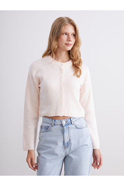 LC Waikiki Bisiklet Yaka Kadın Triko Hırka