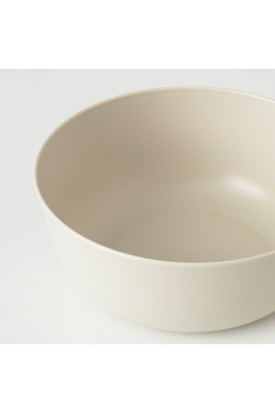 IKEA VITABBORRE Bowl, beige, 16 cm