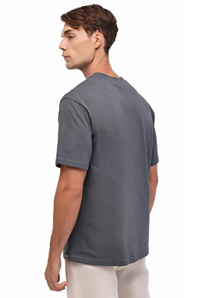 Kinetix Ml Liber 11Vntg200 5Fx Gray Men's Short Sleeve T-Shirt